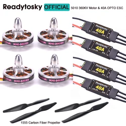 5010 motori Brushless ad alta coppia 360KV / 750kv + Readytosky 40A OPTO 2-6S ESC 1555 elica in fibra di carbonio per ZD680 ZD850 Quad