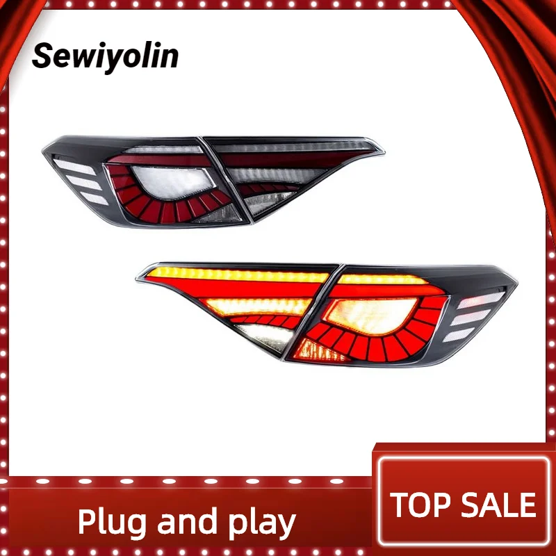 

Car Accessories LED Trailer Lights Tail Lamp For Honda Civic 11th Gen 202-2023 Facelift Rear DRL Signal Automotive Plug And Play