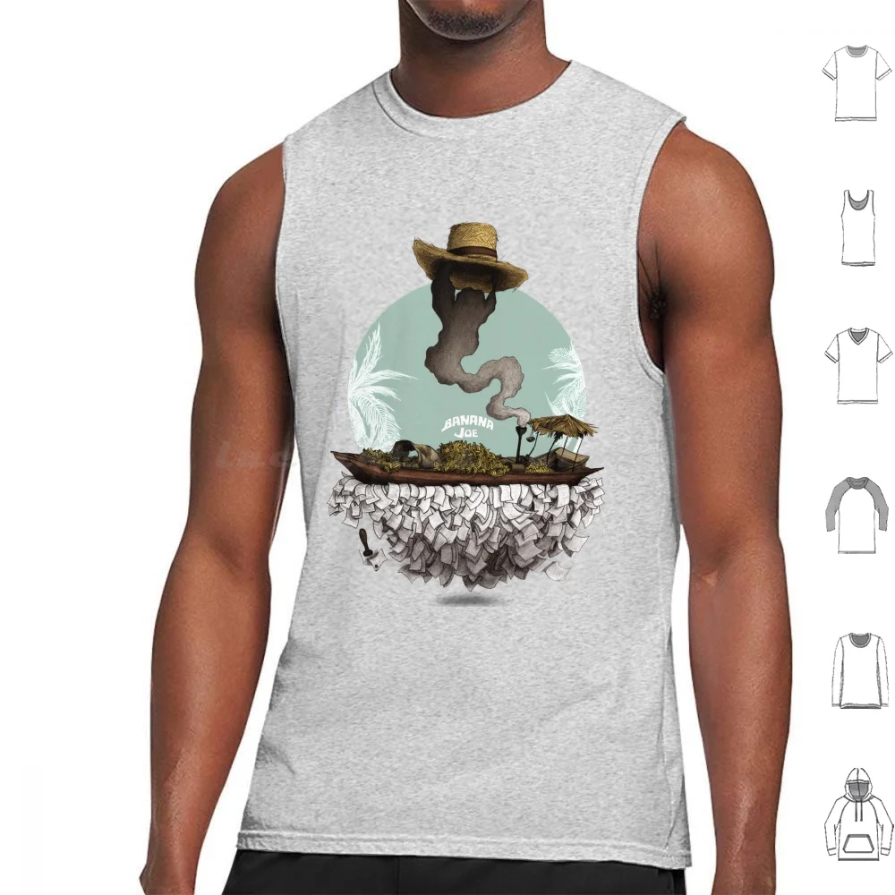

Banana Joe Tank Tops Print Cotton Banana Joe Banana Movie Italian Italy Cinema Film Italia 80s
