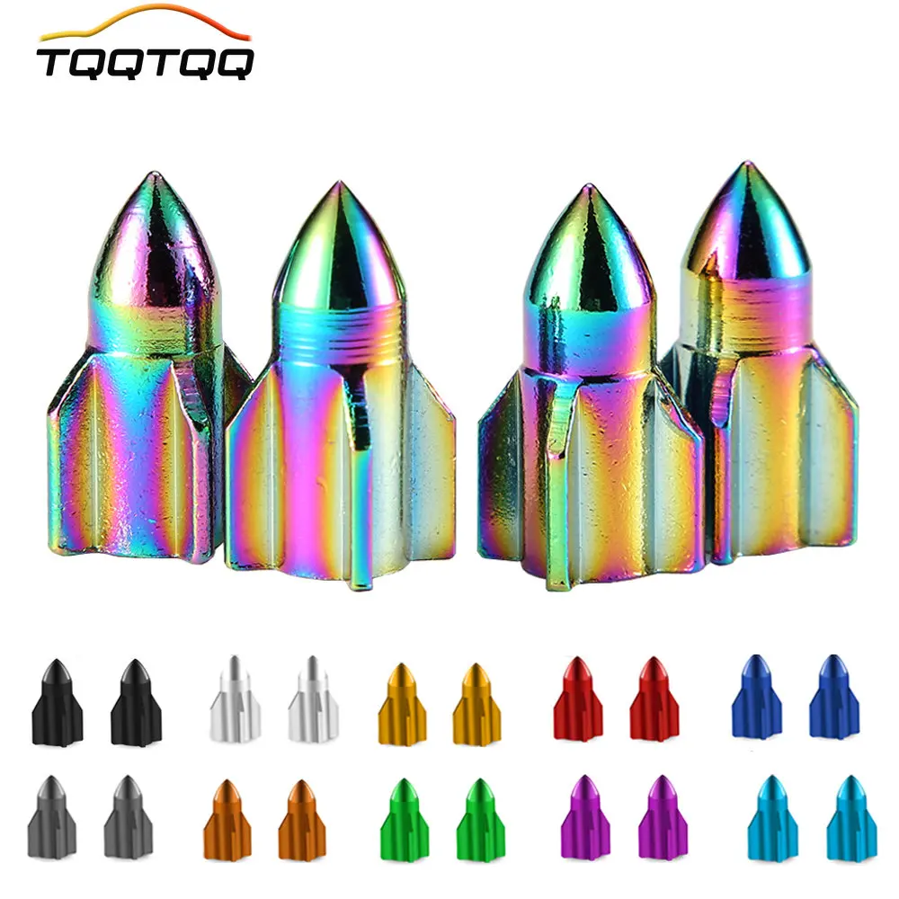 Aluminum Tire Valve Caps Universal Stem Covers for Car, Truck, Motorcycle Car Wheel Tires Valves Tyre Stem Air Caps Car Styling