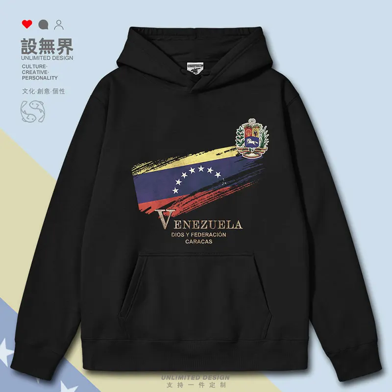 

Venezuela Caracas Flag National Retro mens hoodies streetwear men tracksuit jerseys for men sports new clothes autumn winter