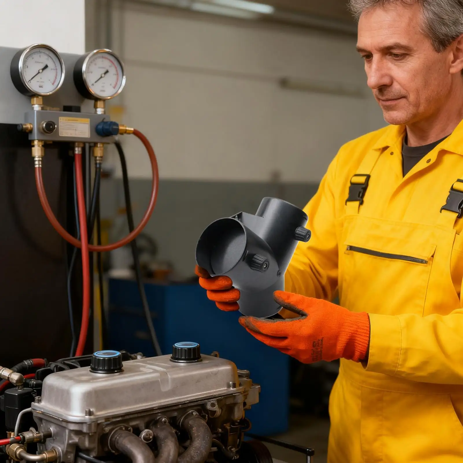 

Car Heat Valve Adapter 75mm Y Shape Parking Auto Supplies Parking Heater Dust Pipe Connector For Trucks Pickups SUVs RV Camping