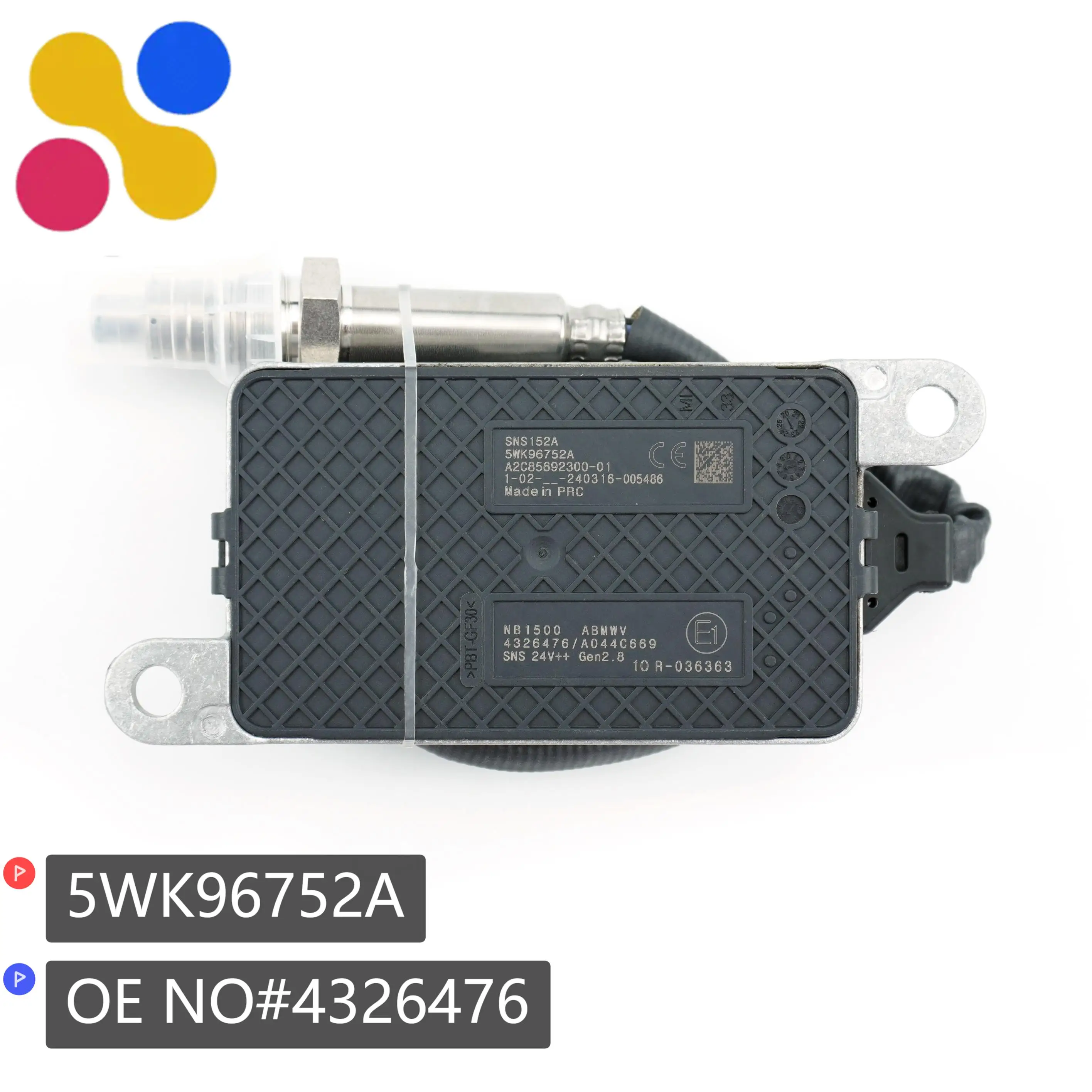 

5WK96752A 4326476 Nitrogen Oxide Sensor Good Quality NOx Sensor For Cummins 5WK9 6752A Wholesale Price Car Spare Parts