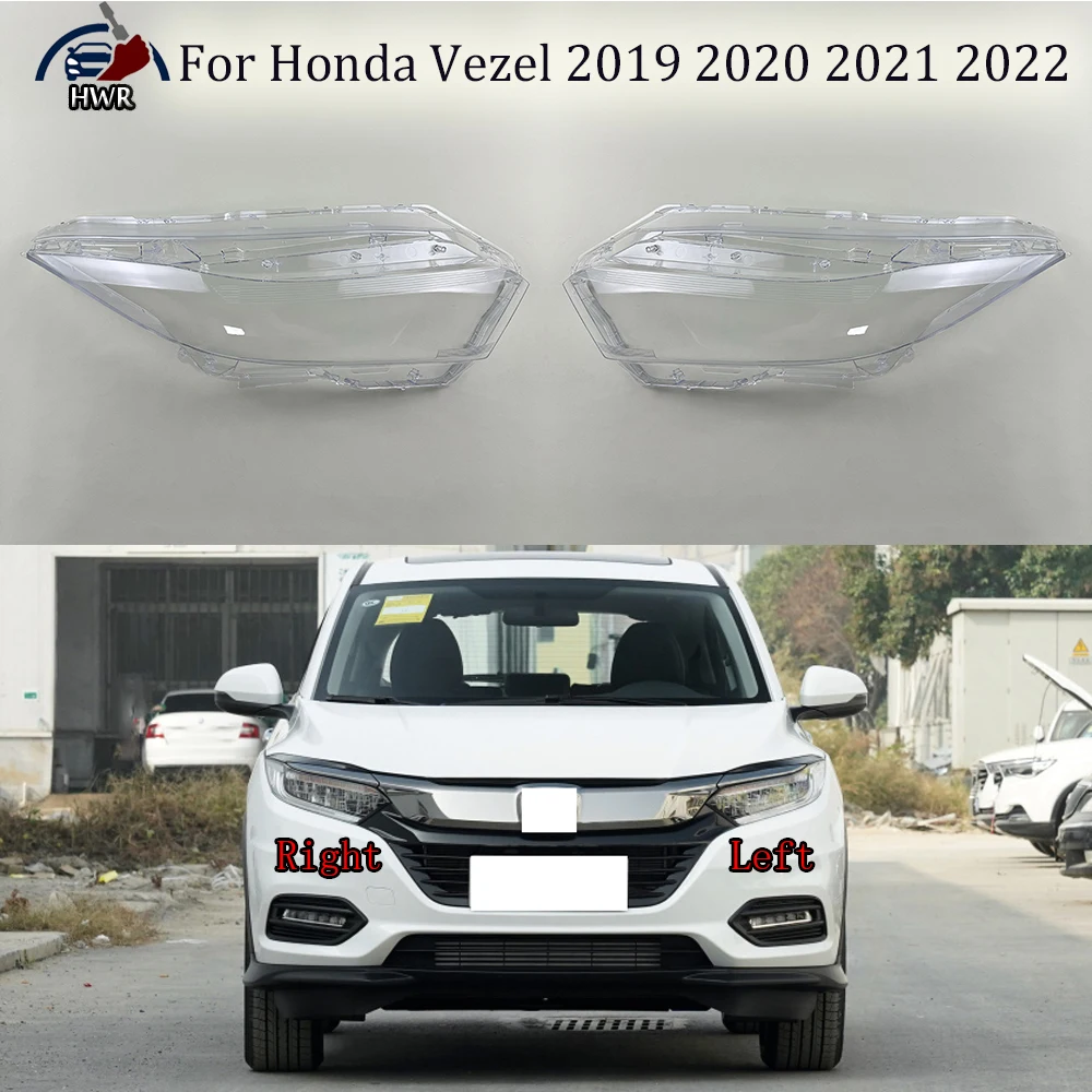 

For Honda Vezel 2019 2020 2021 2022 High Car Headlight Shell Replacement Headlight Cover Headlamp Lens Headlight