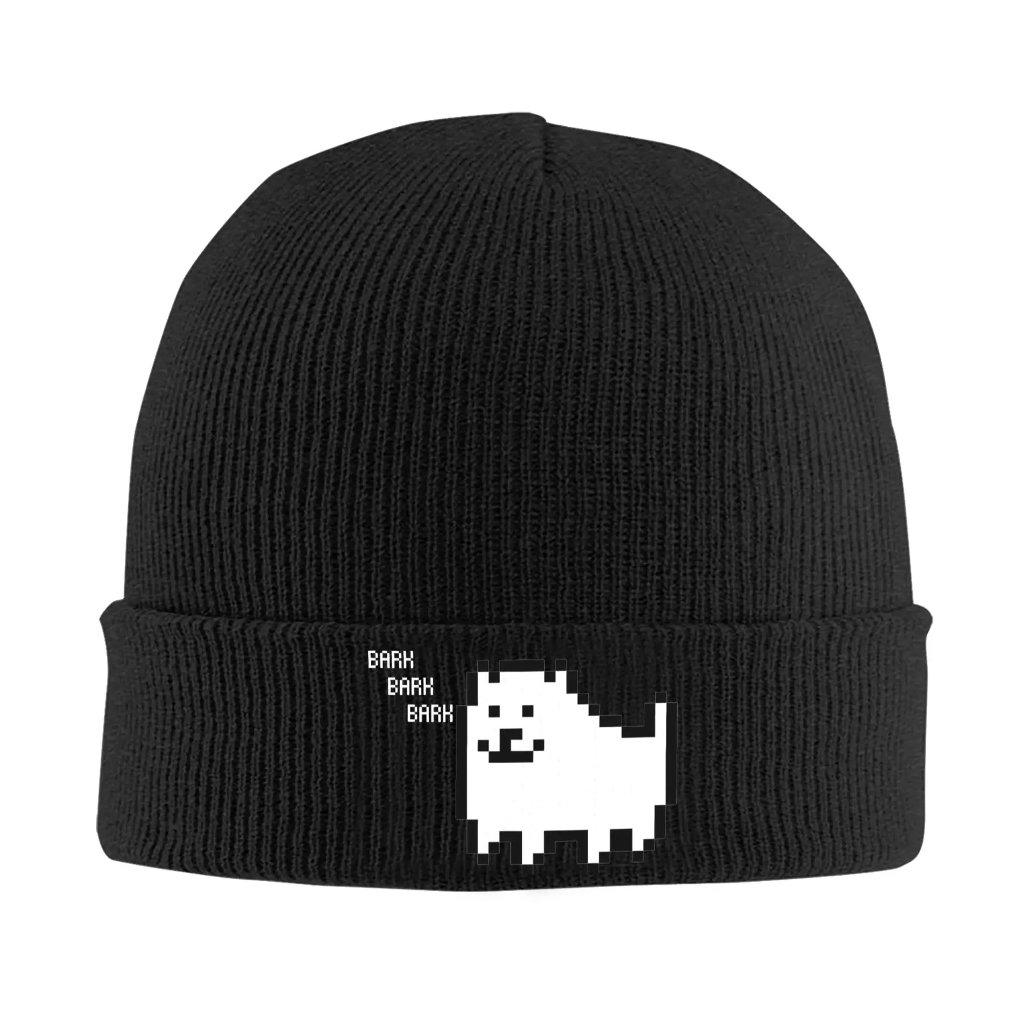 Undertales  Annoying Dog Knit Hat Beanie Winter Hats Warm Acrylic  Hip-hop Video Game Caps Men Women Gifts,
