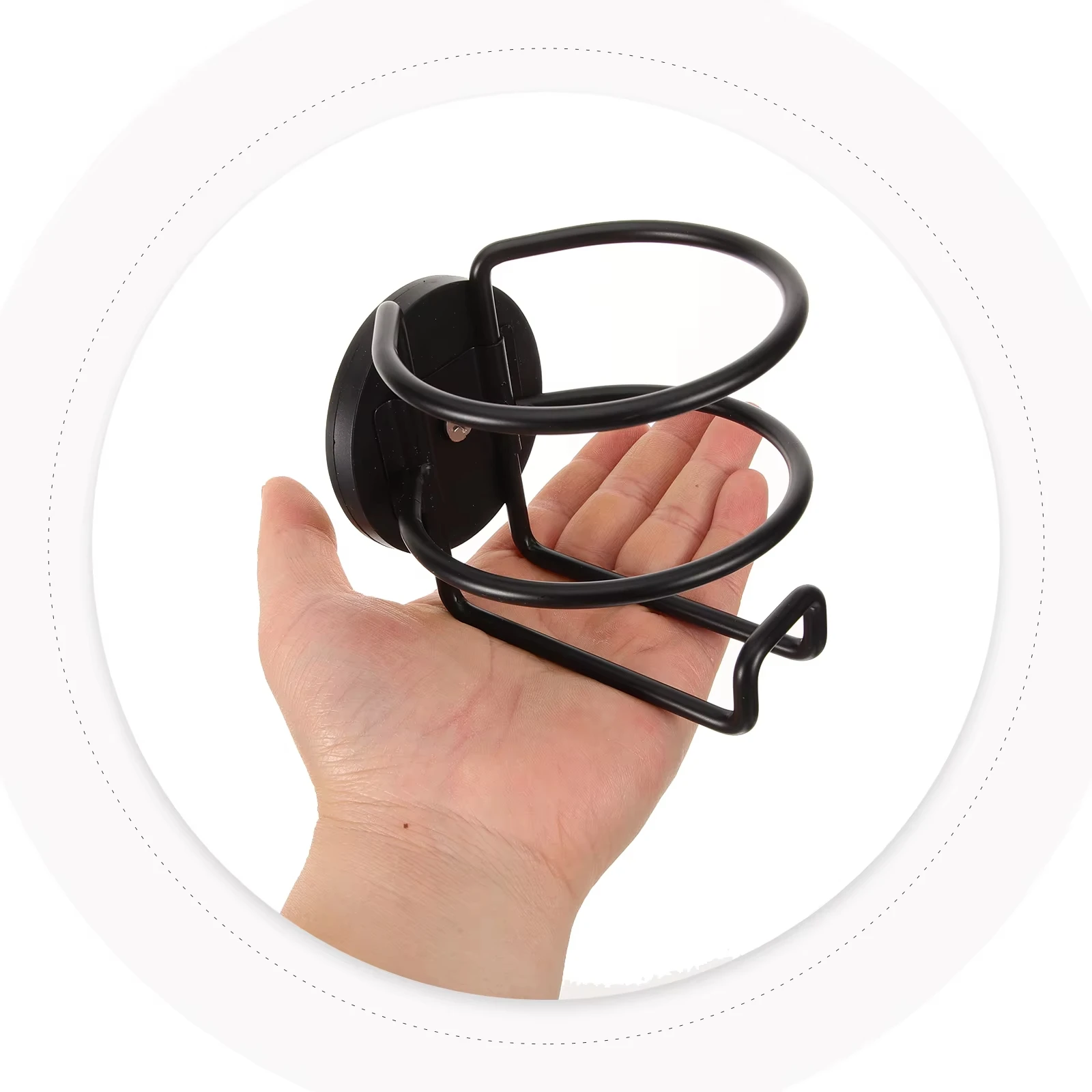 

Water Cup Holder Strong Magnetic Cup Holder for Truck Metal Surfaces Multifunction Drink Holder