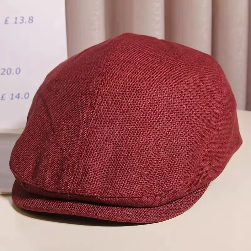 boina-de-linho-chapeu-feminino-cor-pura-artistico-retro-newsboy-cap-primavera-verao-algodao-linho-pintor-bone-casual-sle-oito-corne