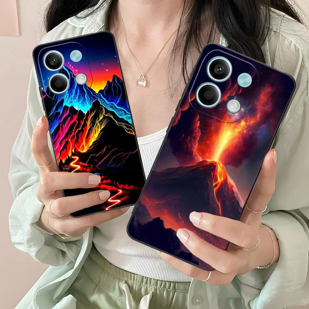 

Модный чехол для мобильного телефона Xiaomi Redmi 15 14 13 12 A5 3 2 1 C Plus 4G 5G с красочным принтом, роскошный дизайн
