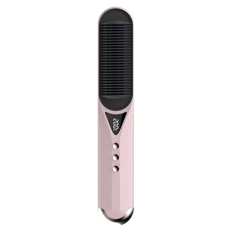 

Hair Dryer Brush Portable Comb Hair Straightener Home Salon Promotion Travel Automatic 3 in 1 Plastic Color Box Fast PTC Heating