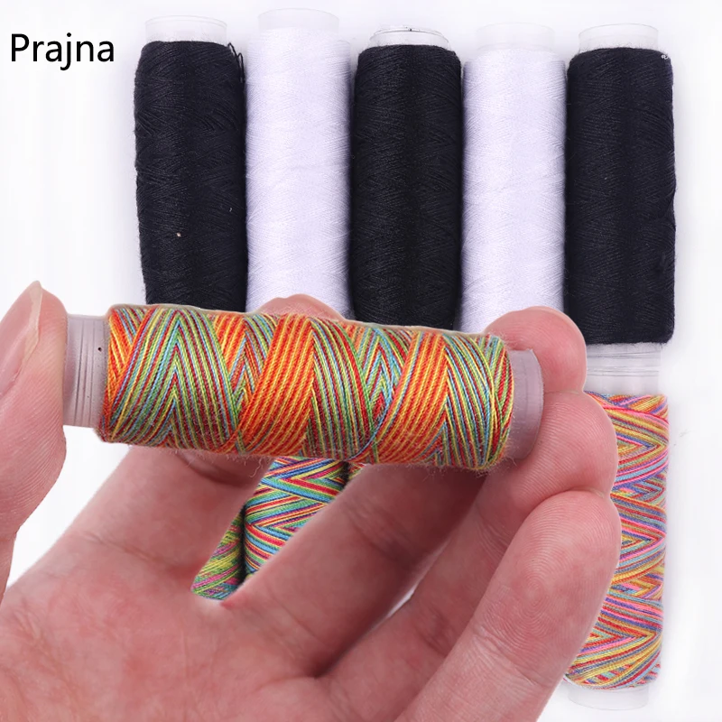 Colorful Sewing Polyester Thread Set 40S/2 Strong And Durable Sewing Threads For Hand Machines DIY Sewing Accessories