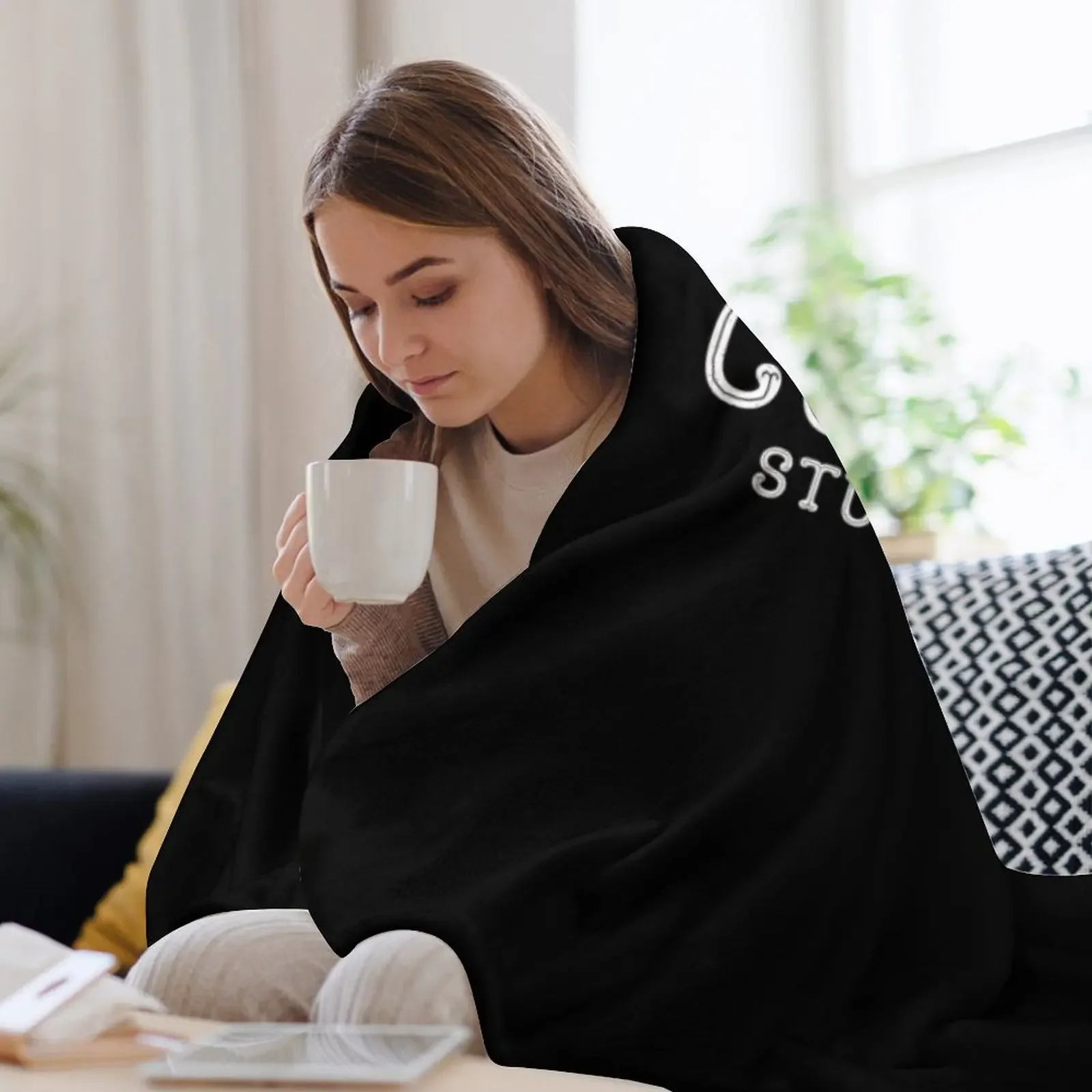 تم القيام أشياء رعاة البقر طوال اليوم بطانية رمي زينة عيد الميلاد تتحرك ريتروس أريكة رمي البطانيات