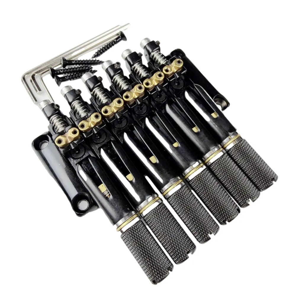 New Fixed Headless Guitar Bridge and Tailpiece Easy To Install  for Electric Guitar Parts