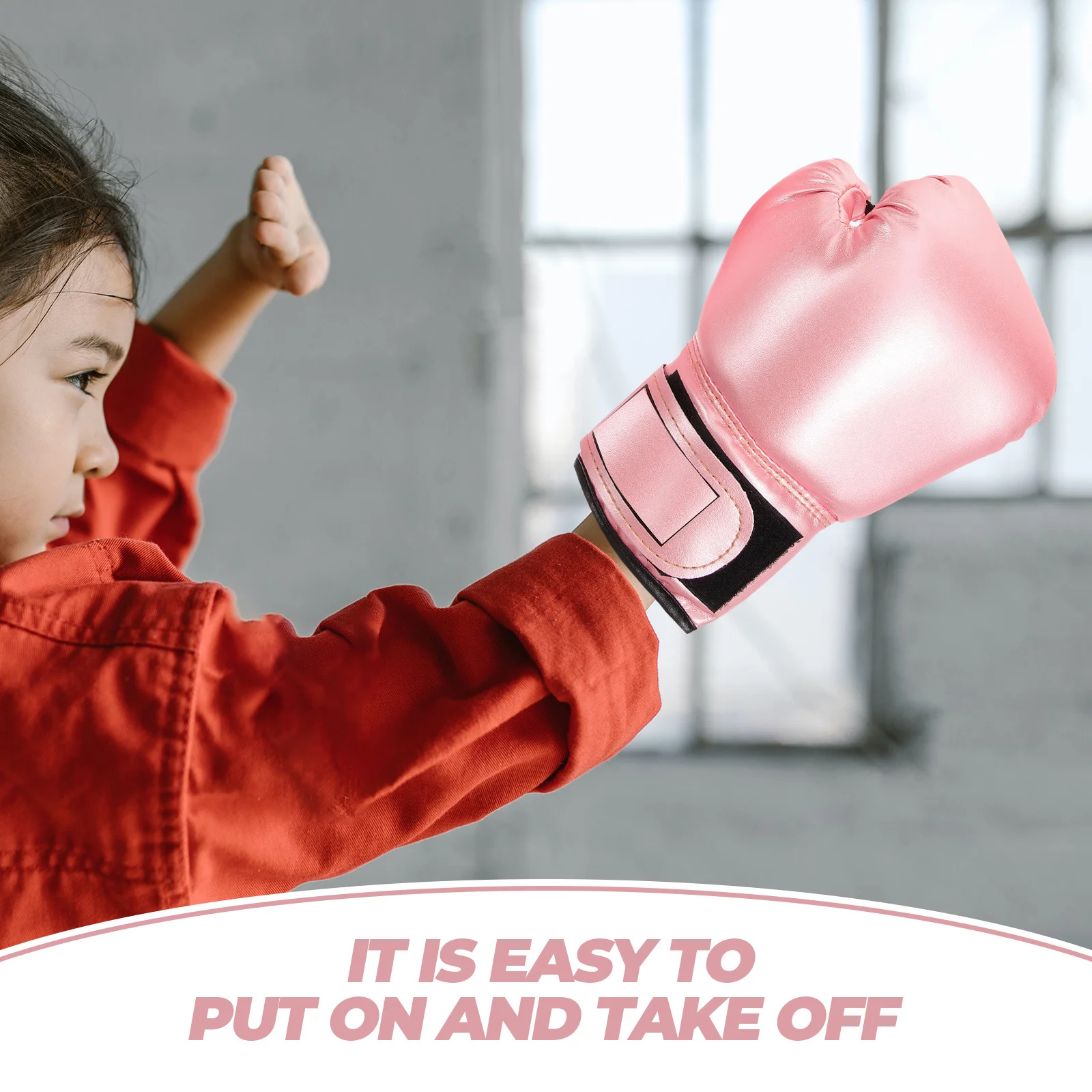 

Children Boxing Gloves Sparring Punching Kids Kickboxing Toddler Training Gloves Breathable Mesh PU Cover Durable Comfortable