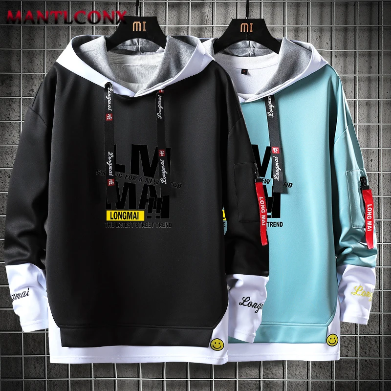 Mode Streetwear Hoodies Männer Harajuku Hip Hop Gedruckt Mit Kapuze Sweatshirt Pullover Hoodies für Männer Mit Kapuze Hemd Frauen Tops Schwarz