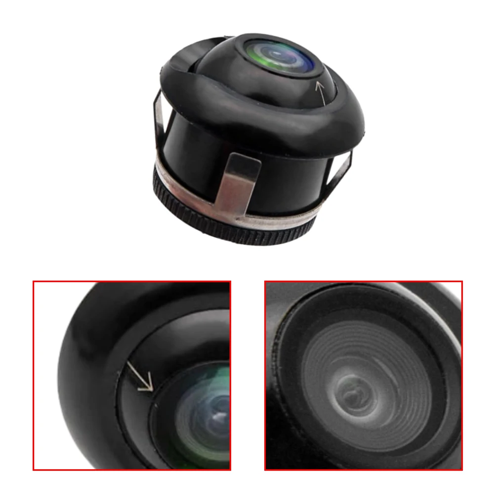 360° Rotation CCD HD Fit for most car models equipped with standard 12V systems. Rear View Camera High-Resolution Imaging