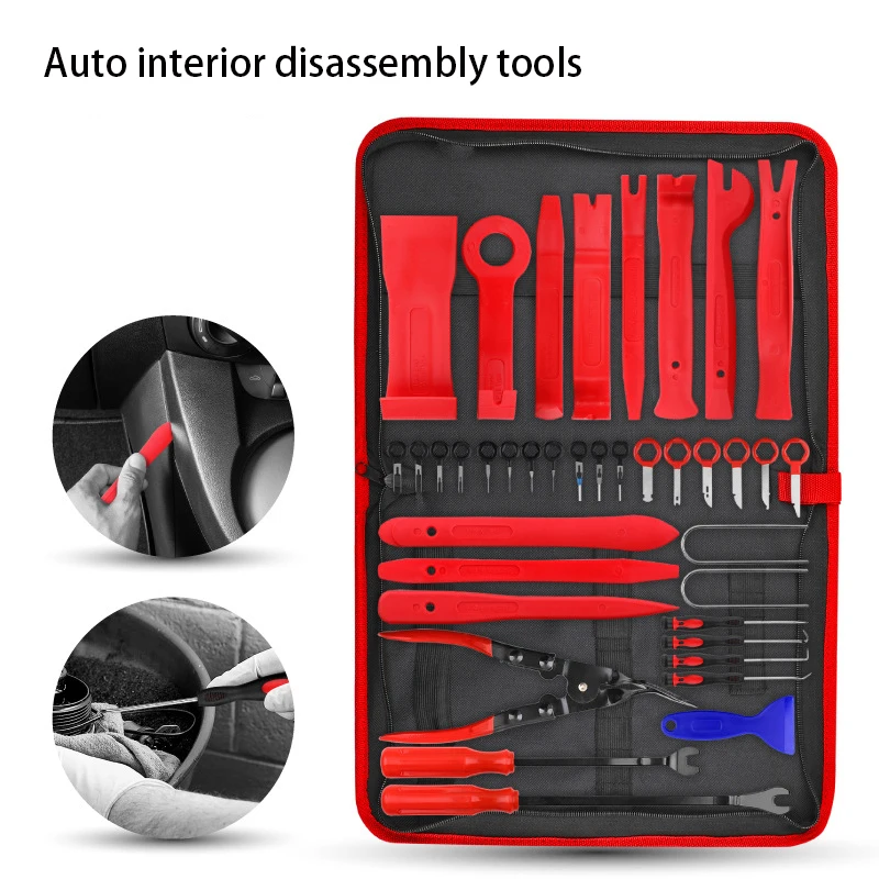 

Car Audio Repair Tool Car Clip Rivet Fastener Door Panel Trim Removal Tool Auto Interior Disassembly Tools Car Pry Removal Tool