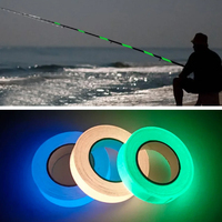 Fishing Rod Luminous Sticker Warning Protecting Reflective Self-adhesive Tape Bandage 3m*2cm DIY Fishing Tool Glow in The Dark