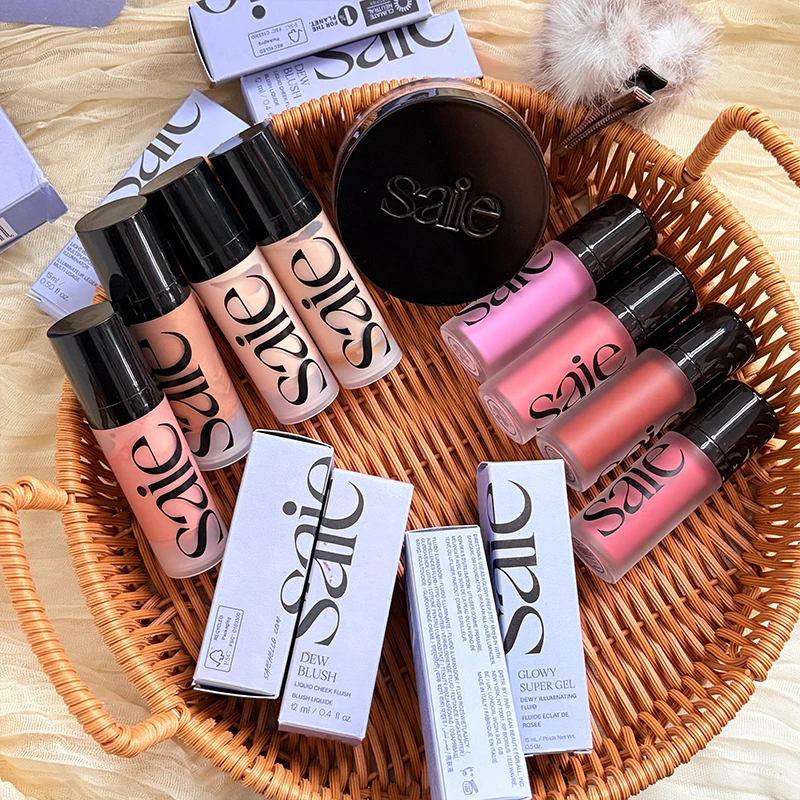Saie Liquid Blush  Moisturizing SPICY BABY Eye‑atmosphere Low Price High Facial Contour Roseglow Non‑sticky Texture Makeup