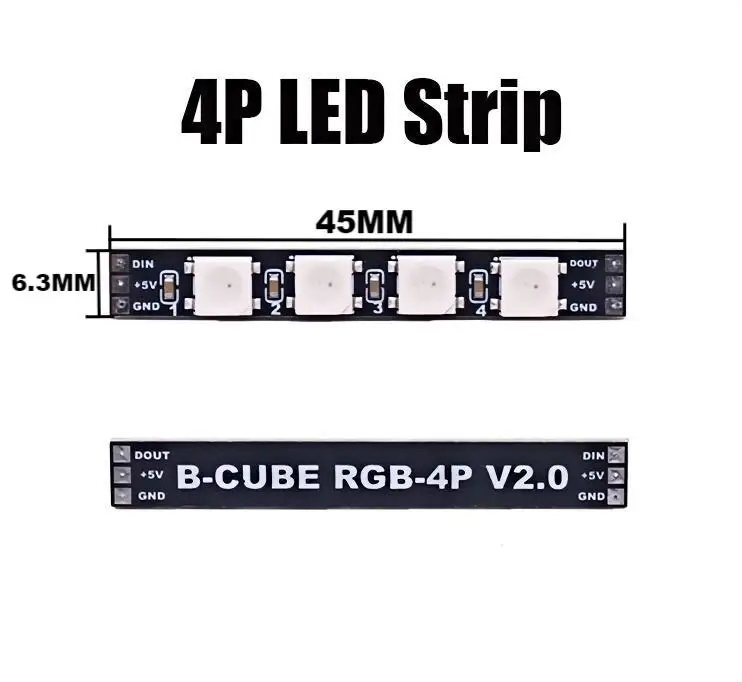 RCtoSky F4V3S PLUS F722 F745 H743 التحكم في الطيران 45/60A 4INI ESC رف الطائرة بدون طيار FPV سباق الطائرة بدون طيار كوادكوبتر حرة LED