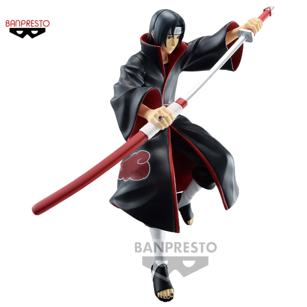 

Оригинальная Коллекционная Фигурка Banpresto Naruto Uchiha Itachi 160 мм, аниме экшн-модель, искусственная кожа, подарок для ребенка