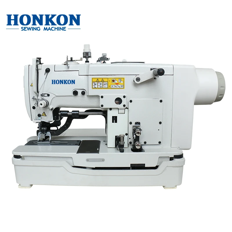 High speed lockstitch straight button holing sewing machine HK-781