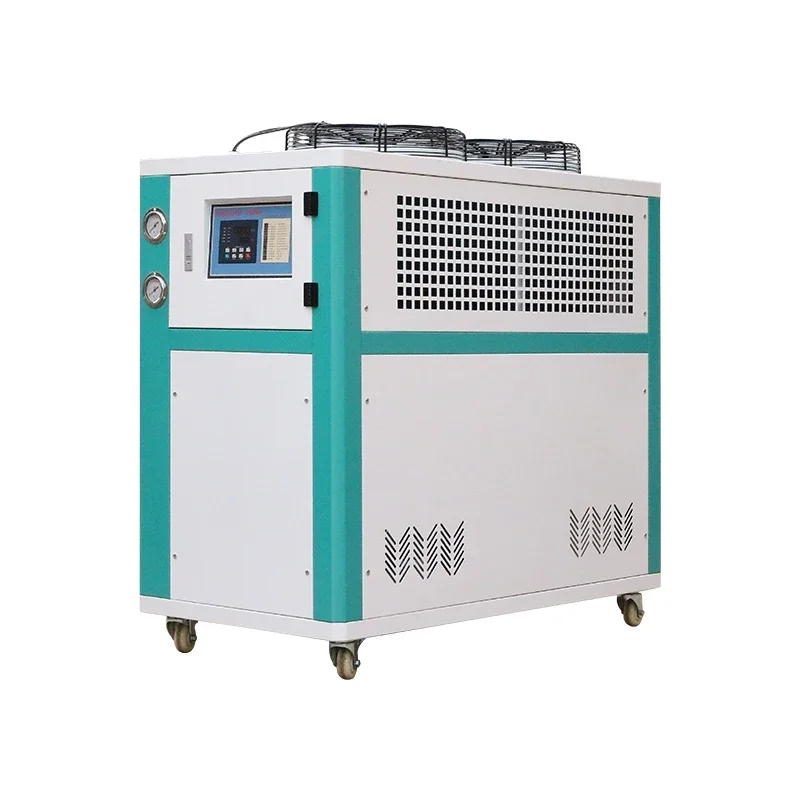 Industrial chiller Injection mold Cooling oil machine Air freezer 10-horse circulating cooling ice water machine Small