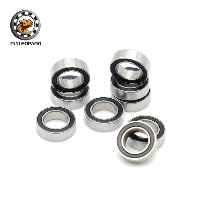 10PCS SMR106RS 6X10X3 mm Bearing ABEC-7  Miniature SMR106-2RS Ball Bearings RS SMR106 2RS With Blue Sealed L-1060DD