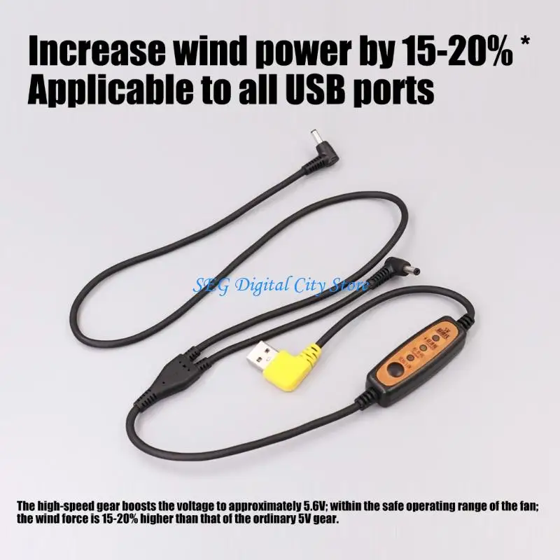 U75B Replacement Fan Cable with Control Module for Warm Weather Use