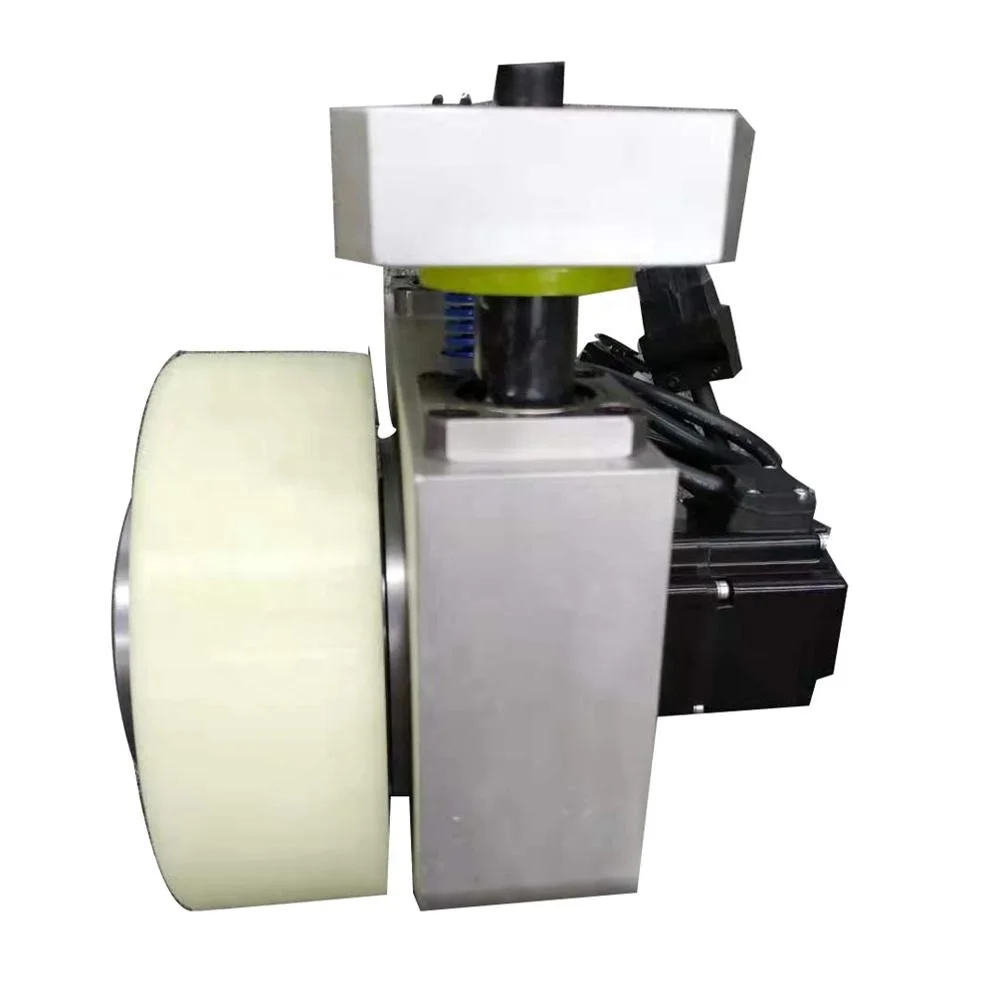 

200w AGV Drive Wheel Assembly Single Servo Motor Drive With Suspension And Planter Y Gearbox