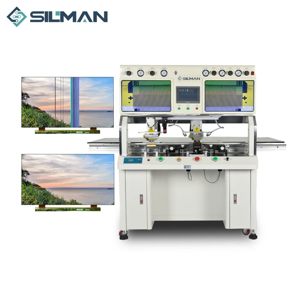 Silman ST-B100DW TV Screen Repair ACF COF Bonding Machine LCD LED Open Cell Laptop Screen COF TAB Glueing Device