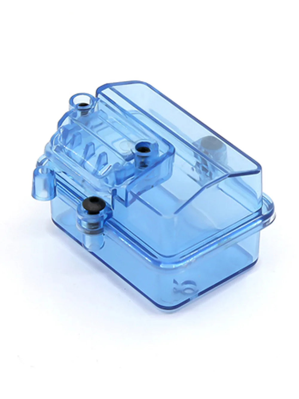 Transparent Waterproof Receiver Box Protective for RC Remote Control RC Crawler Axial Scx10 90046 Traxx Trx4 Yikong Hsp D90 D110