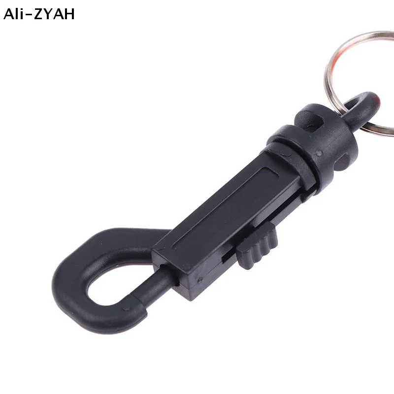 (YY)2Pcs 2025 New Plastic Emergency Whistle Safety Survival Whistle Signaling Whistle With Hook For Outdoor Camping Hiking