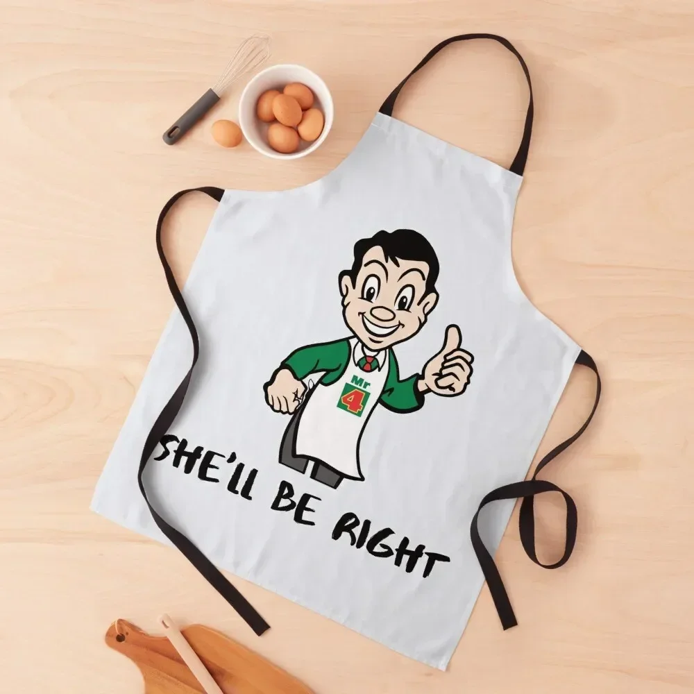 

4 Square Guy-Grey Apron Kitchen Household Items Things For Kitchen Apron