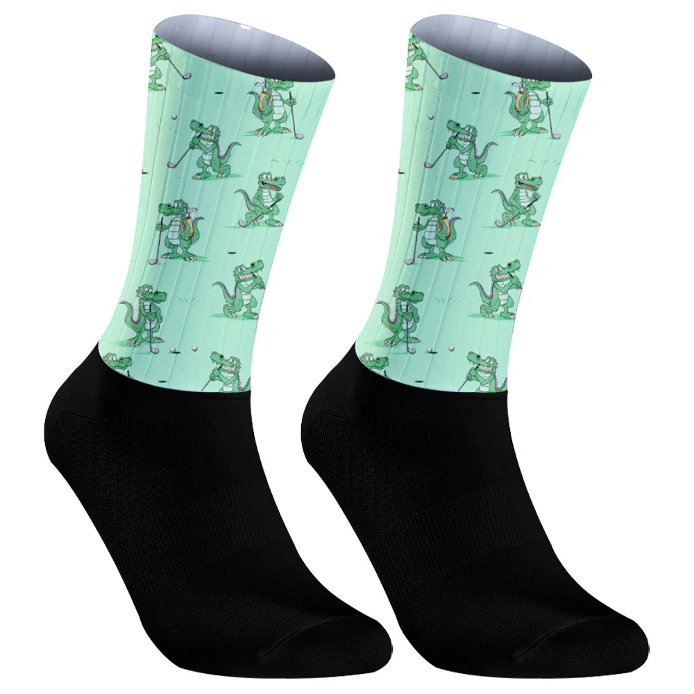 New Unisex Breathable Sports Running Cycling Socks Trekking Athletic Basketball Socks Halloween image 4