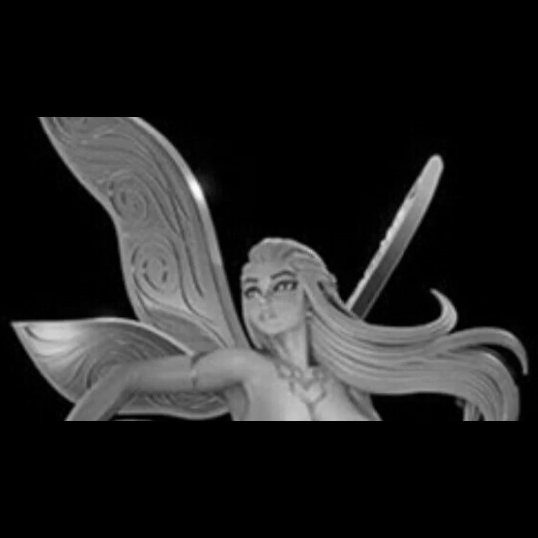 

1/24 Scale Resin Figure Model Kit fairy in the palm of your hand Nsfw Unassembled and Unpainted 3D printing DIY toy 464