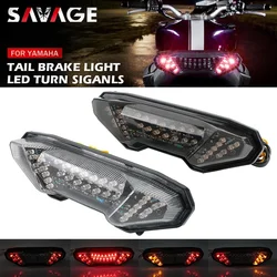 LED Tail Light Turn Signal For YAMAHA MT09 FZ09 FJ09 MT09 Tracer 900/9/GT MT10 FZ10 Motorcycle Rear Stop Brake Light Flasher