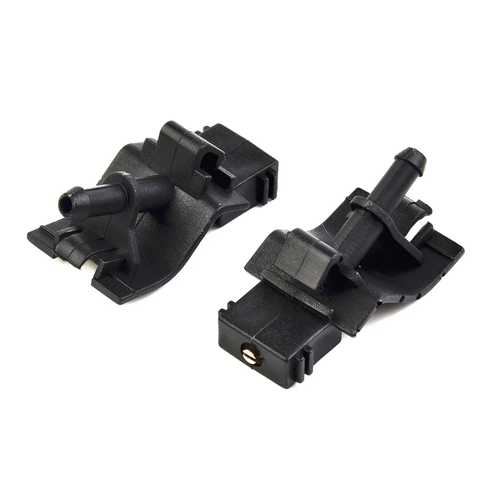 

High Quality Household Wiper Nozzle Tool Jet 2pcs Front Plastic Replacement Spray Washer Windshield 85381-12300