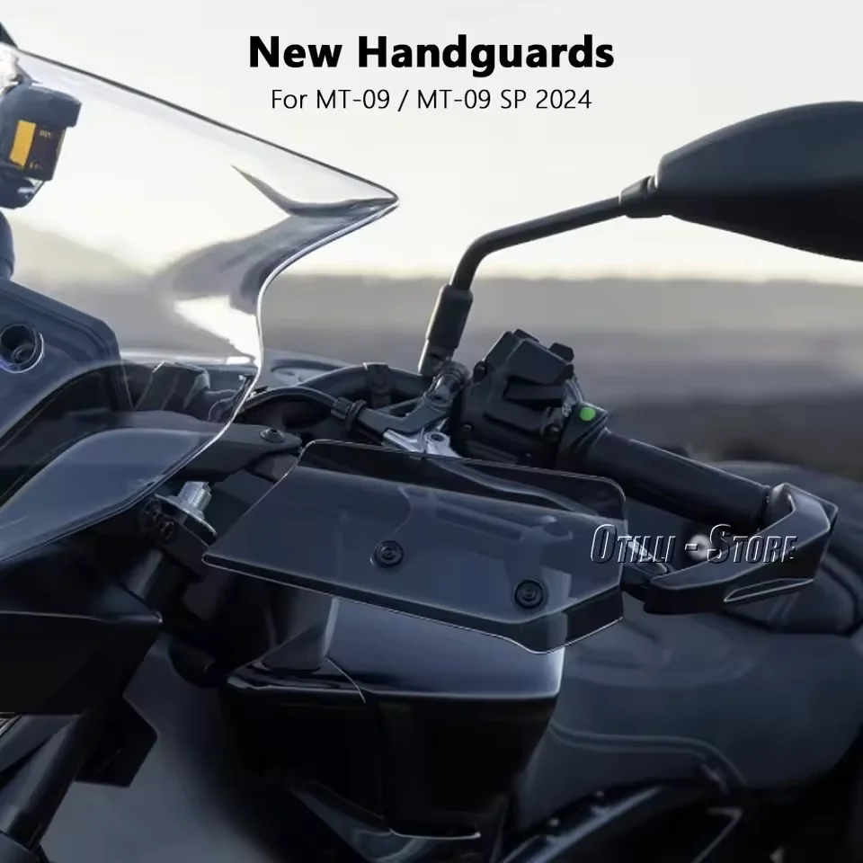Motorcycle Accessories Handle Protector Hand Guards Handlebar Protection Kit New For Yamaha MT09 MT-09SP Handguard 2024 2025