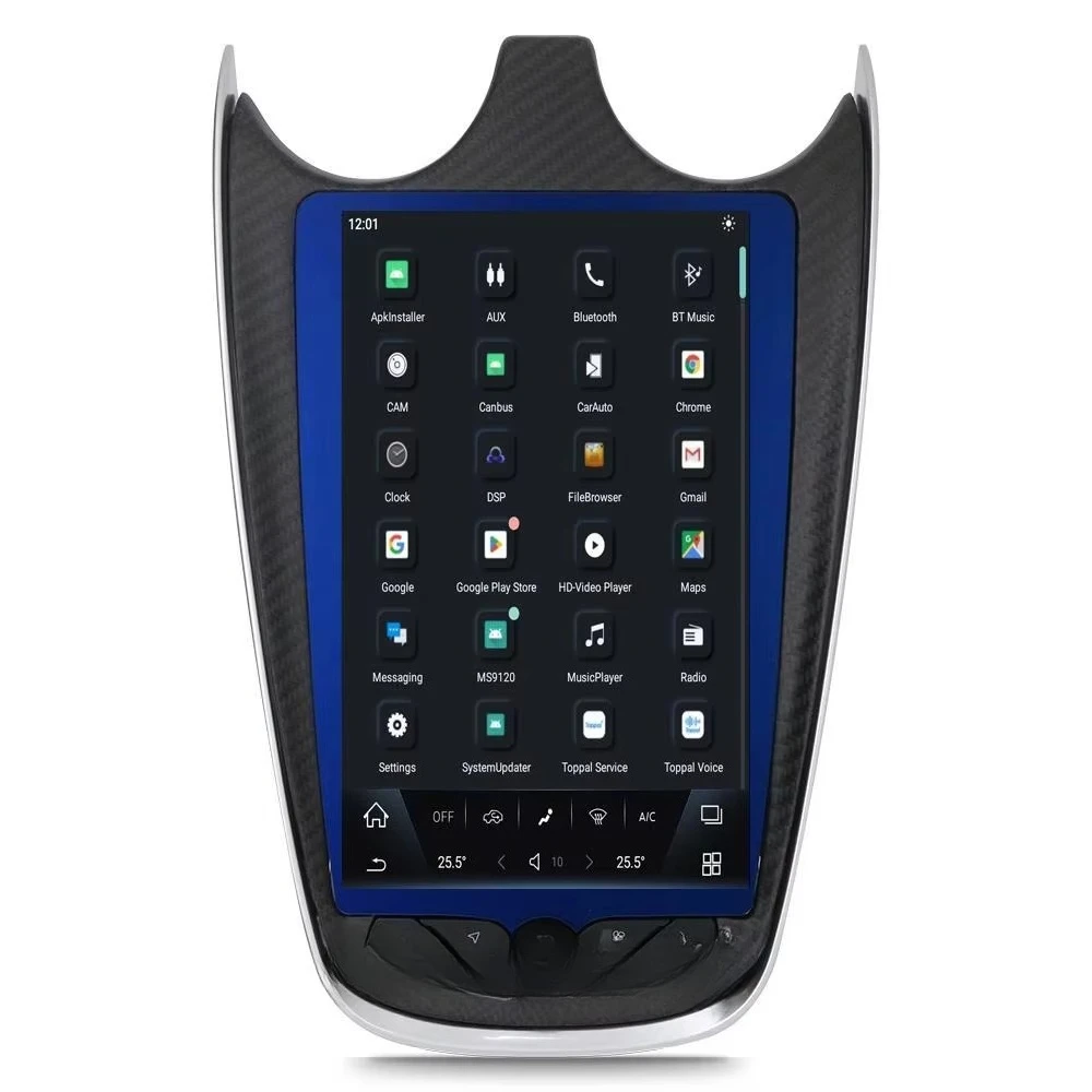 9.9'' RoadNavi  Android Screen for  540 570 GT 2015-2021Car Multimedia Navigation Radio CarPlay WIFI DSP