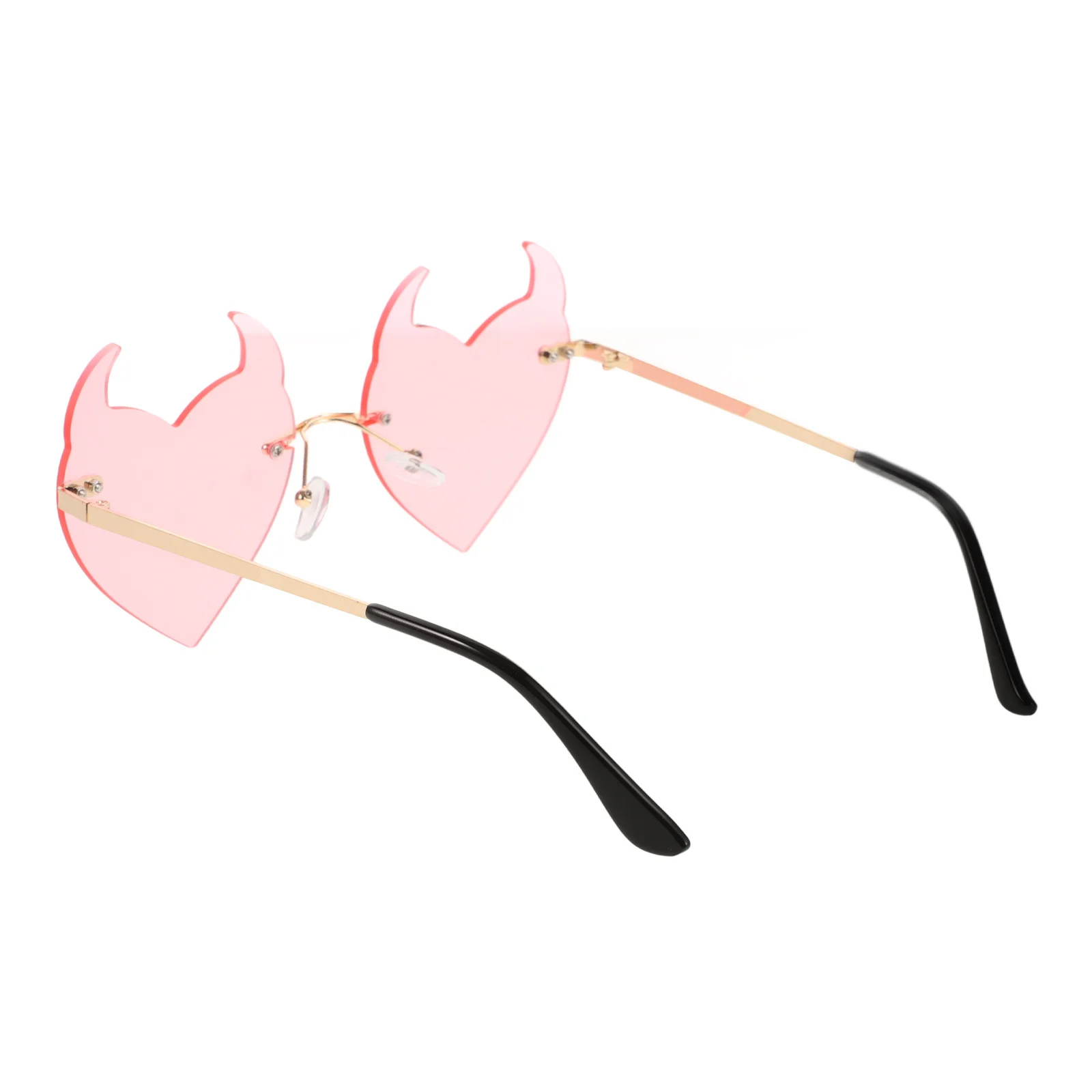 

Heart Shaped Sunglasses Valentine Themed Decorative Eyeglasses Lightweight Party Photo Props Holiday Valentine'S Day