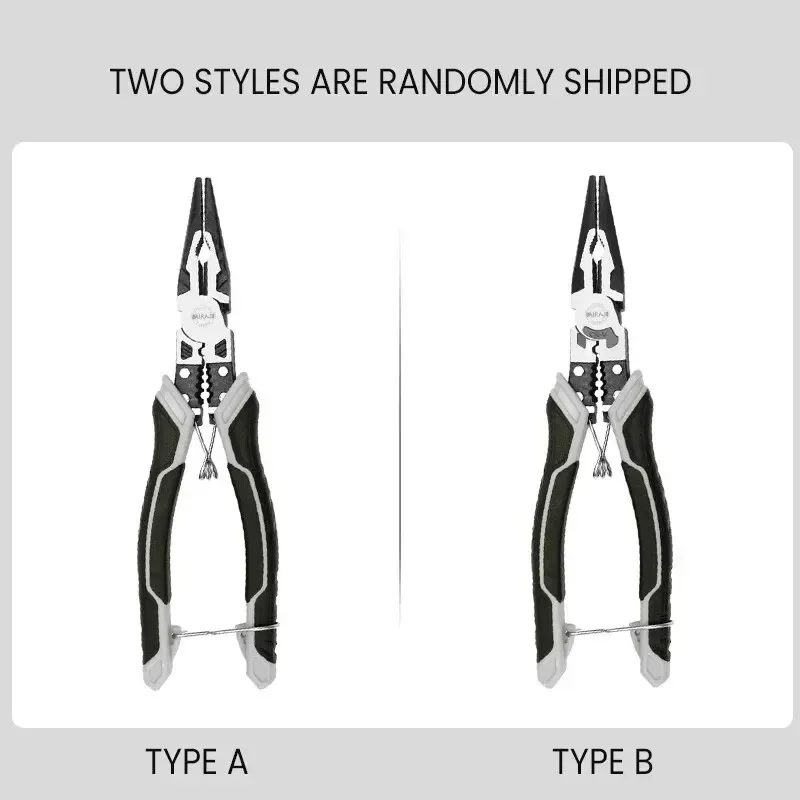 Multifunctional Universal Diagonal Pliers, Hardware Wire Cutters, Professional Electrician, Anti Slip, Durable Repair Tools