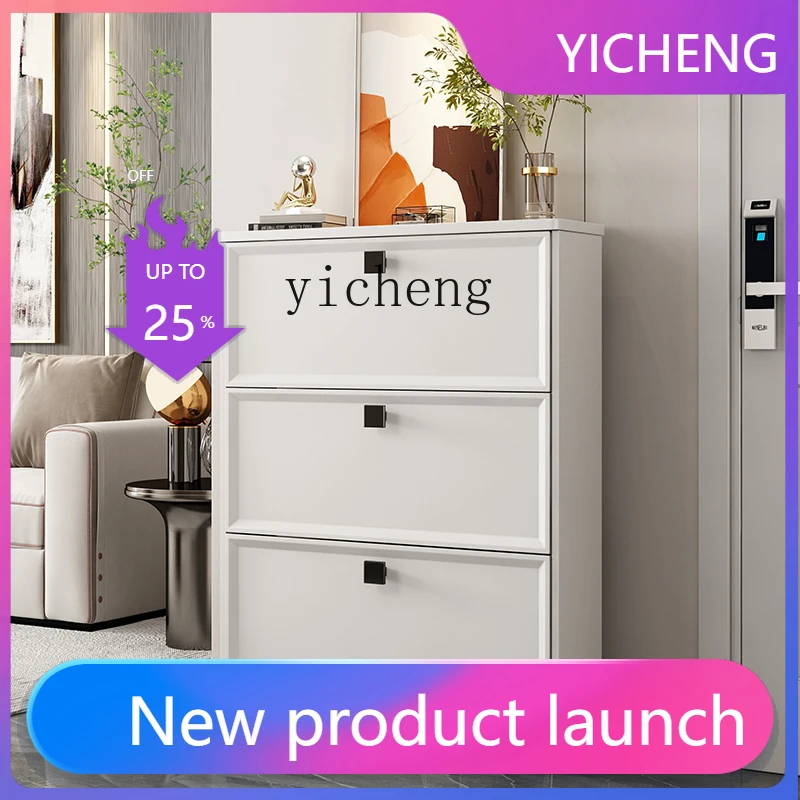 

Integrated Entryway Cabinet Small Shoe Cabinet for Household Entrance