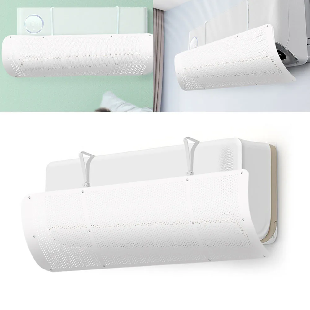 

1pcs Air Conditioner Wind Deflector Adjustable Air Windshield Cooled Baffle Anti-Direct Blowing Retractable Outlet Baffle