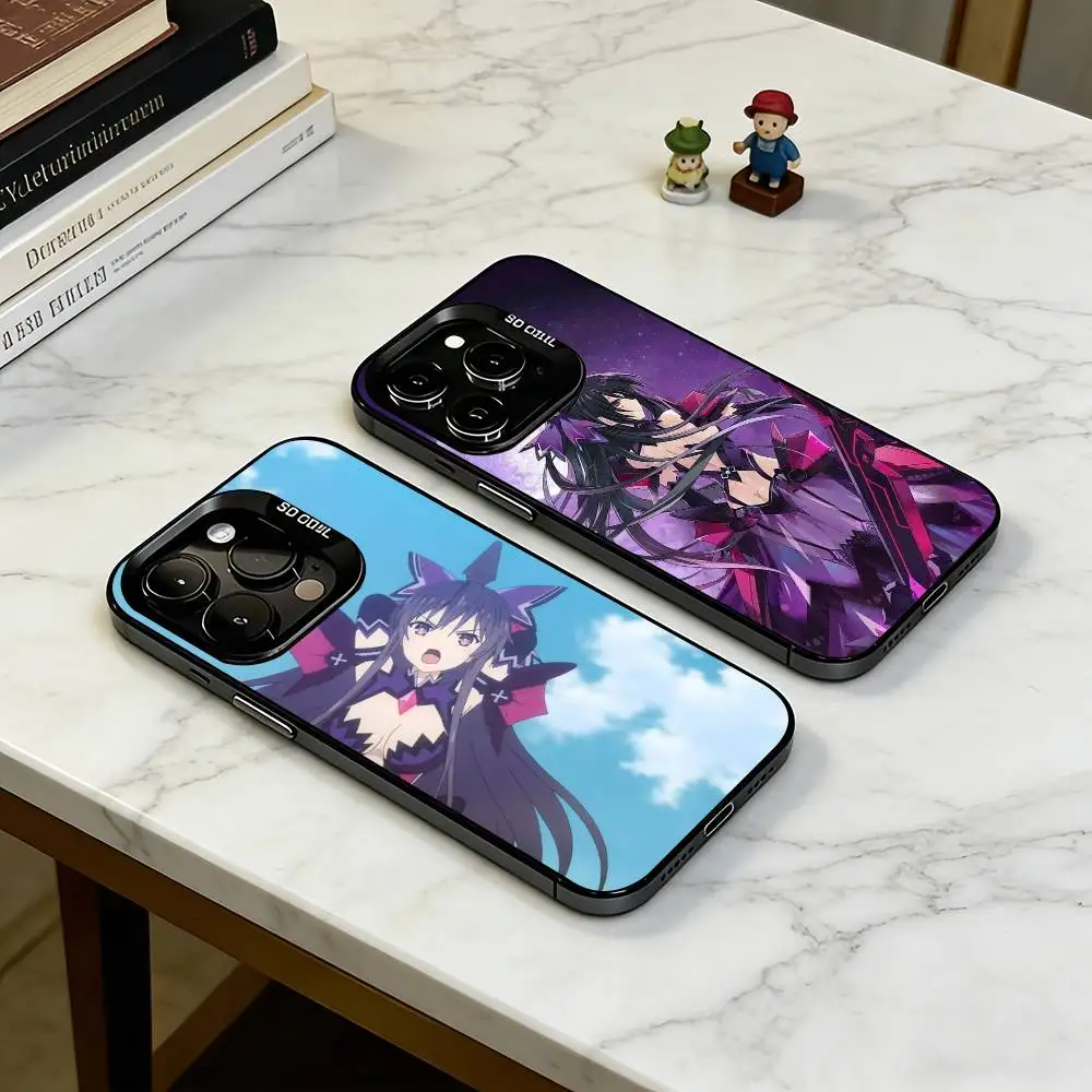 T-Tenka Character Art  Phone Case For iPhone 17,16,15,14,13,12,11 Plus,Pro Max,XS,Colorful Silver Black Cover