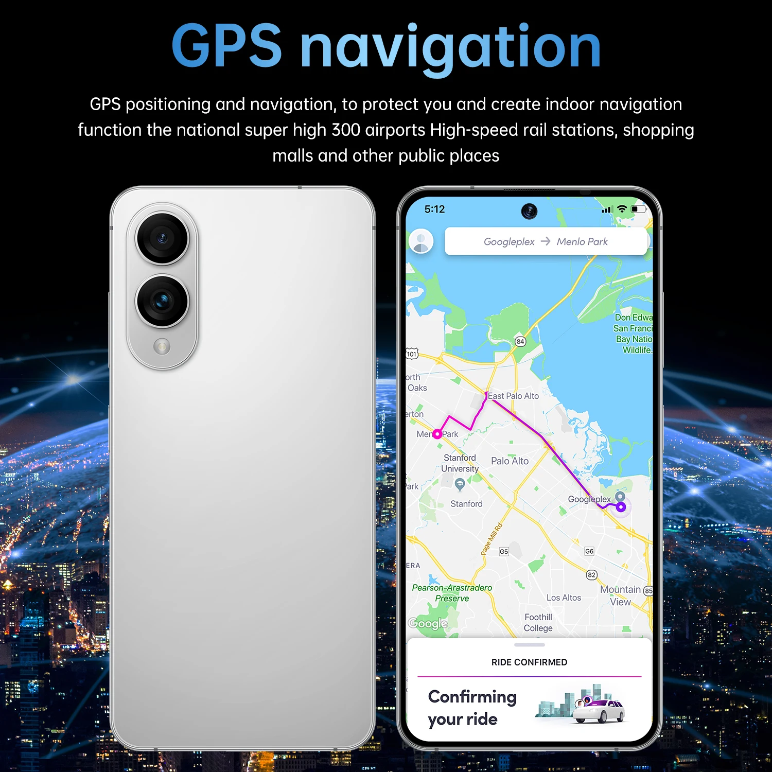 IVMI XS26 Ultra Smartphone 7.2Inch Android 12 4GB RAM 32G ROM Face ID 5500mAH Battery Google Play Store Mobile Phones