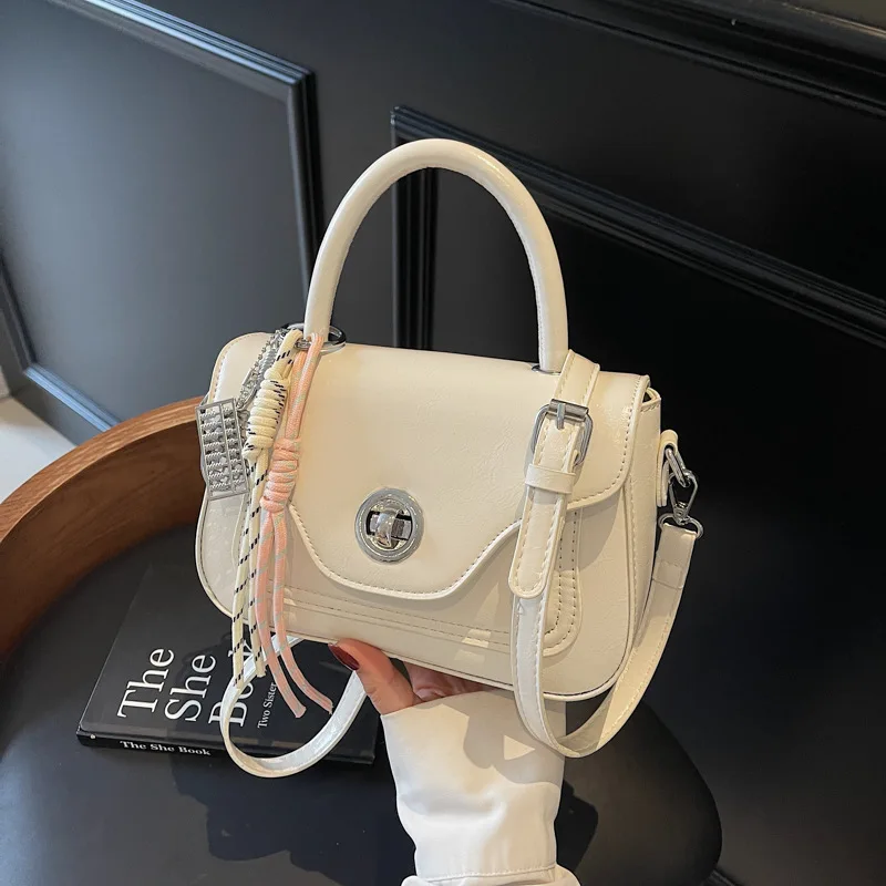 

2025 Designer Square Bag - Quilted Leather Crossbody Purse, Elegant Shoulder Handbag for Women