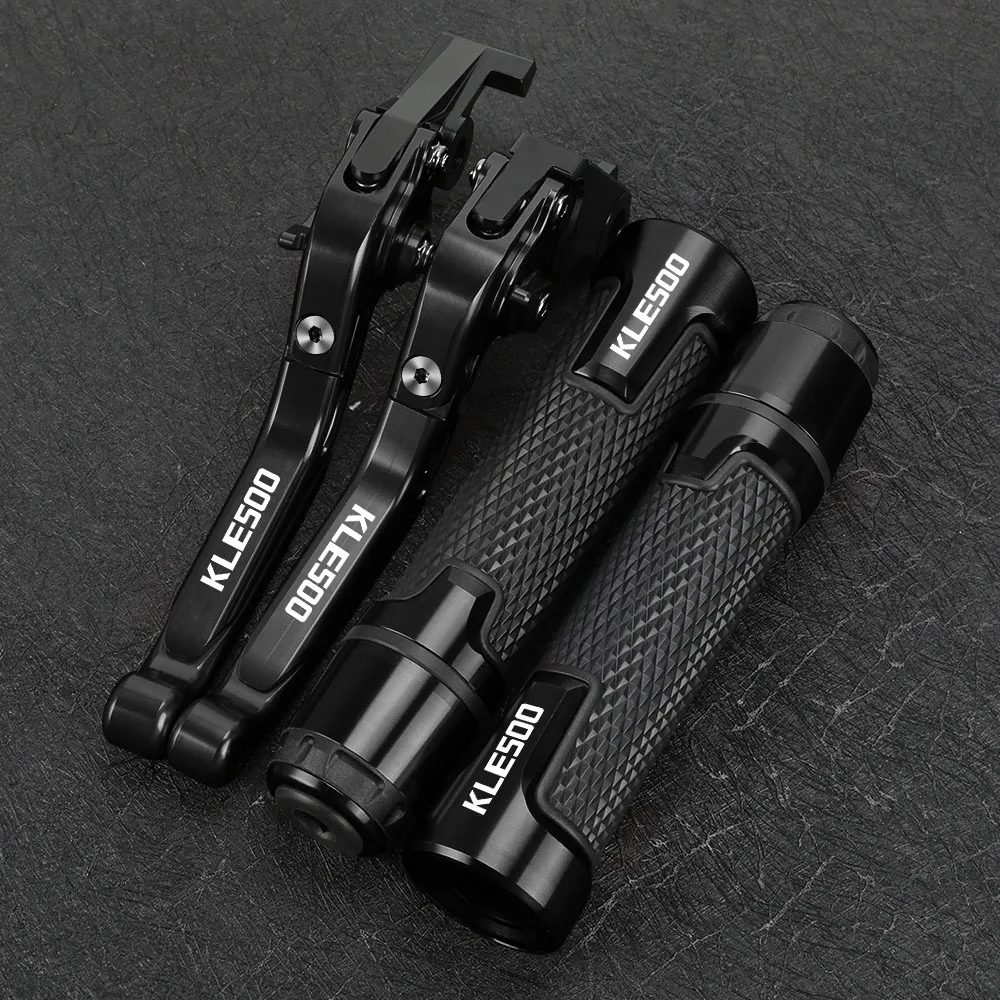 

FOR KAWASAKI KLE500 KLE 500 1991 1992 1993 -2007 Motorcycle Brake Clutch Levers Handlebar Handle bar Hand Grips ends Accessories