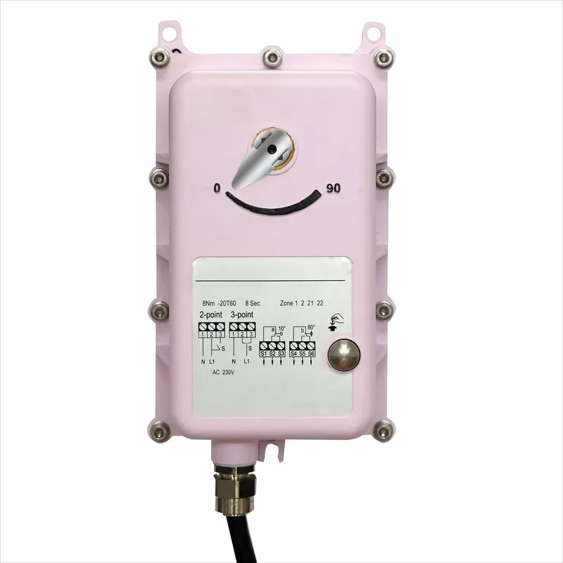 Explosion-Proof Standard Damper Actuator 8Nm On/off Fast Running AC230V