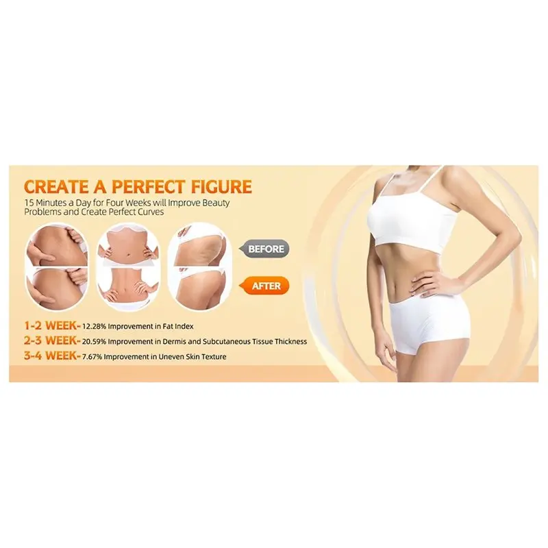 B89B-Ultrasonic 3 em 1 EMS Emagrecimento Massageador Infravermelho LED Aparelho de Beleza Graxa Celulite Cuidados com a Pele Ray Terapia de Remoção de Gordura