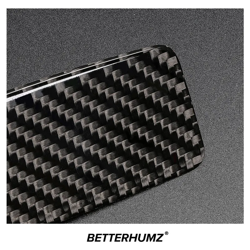 For Mercedes Benz W176 A Class CLA GLA Carbon Fiber Car Interior Copilot Glove Box Switch Panel Trim Sticker Tuning Accessories view 5